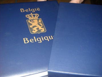 België - Prachtig album davo Luxe ouatiné I 1849 tot 1949, Gestempeld