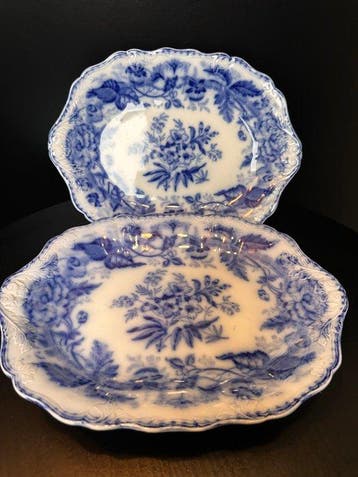 Wedgwood - Saladier (2) - Antique Wedgwood Horticultural, Antiek en Kunst