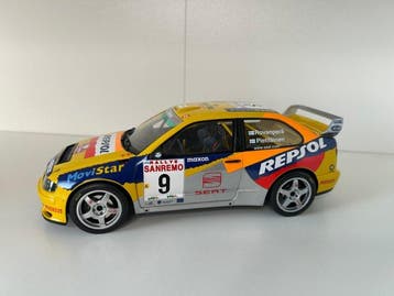 Otto Mobile 1:18 - Modelauto - SEAT Cordoba Evo 2 WRC -