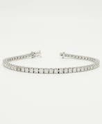 Armband - 18 karaat Witgoud Diamant (Natuurlijk), Handtassen en Accessoires, Armbanden, Nieuw