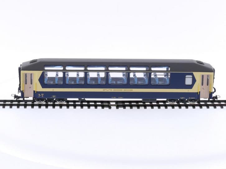 Schaal H0m Fulgurex 4114/2 panoramawagen 2e klas 221 van..., Hobby en Vrije tijd, Modeltreinen | H0, Gelijkstroom, Overige typen