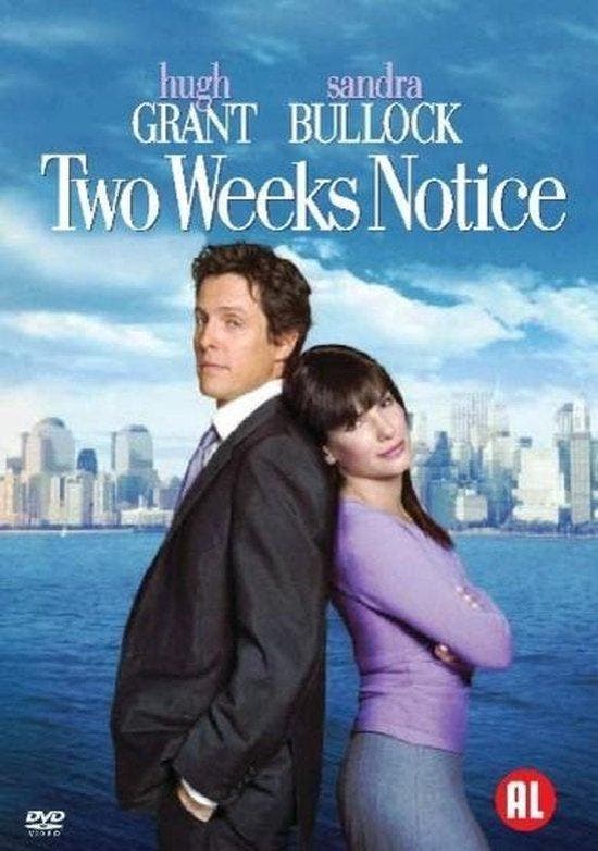 Two weeks notice (dvd tweedehands film), Cd's en Dvd's, Dvd's | Actie, Ophalen of Verzenden