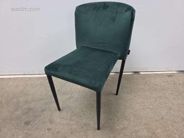 6x Groen velvet stoelen Flexfurn Veneto (4x), Ophalen
