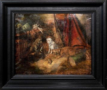 George Armfield (1808-1893), Toegeschreven aan - Dispute