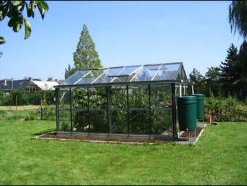 ***Najaarsactie*** Tweedehands serre, Tuin en Terras, Glas, Zo goed als nieuw, Staal, Kweekkas
