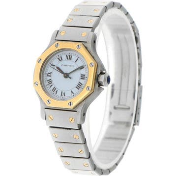 Cartier - Santos Ronde Octagon Lady - 0907 - Dames -, Nieuw