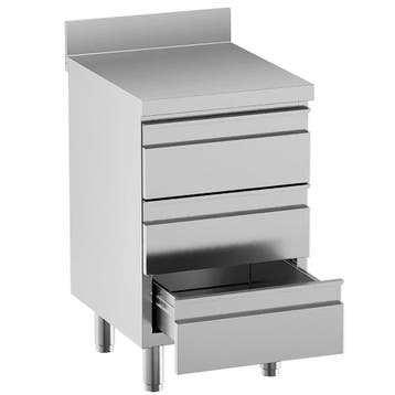 Werkbank | STANDARD LINE EVO | RVS | Laden | Achteropstand, Verzenden, Nieuw in verpakking