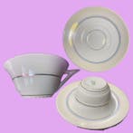 Limoges - Koffieservies (14) - Porselein - Libellula dorata, Antiek en Kunst