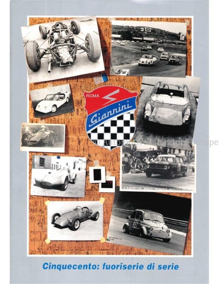 1992 GIANNINI CINQUECENTO BROCHURE ITALIAN, Boeken, Auto's | Folders en Tijdschriften