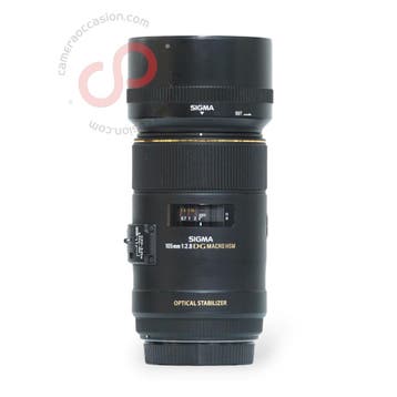 Sigma 105mm 2.8 EX DG OS HSM Macro - Canon nr. 2271, Ophalen of Verzenden, Zo goed als nieuw, Macrolens