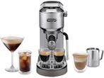 Delonghi Pompdruk Espressomachine Dedica Duo  - Zilver, Verzenden, Nieuw