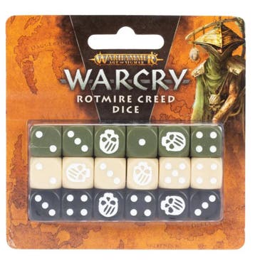 Warhammer Warcry rotmire creed dice (warhammer nieuw), Ophalen of Verzenden