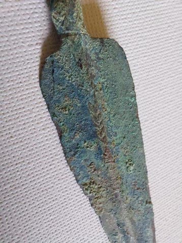 Bronstijd Brons Pijlpunt - 11 cm (Zonder minimumprijs)