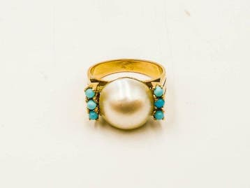 Ring - 18 karaat Geel goud, Handtassen en Accessoires, Ringen, Nieuw