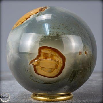 Natuurlijke zeer artistieke veelkleurige agaat Sphere-