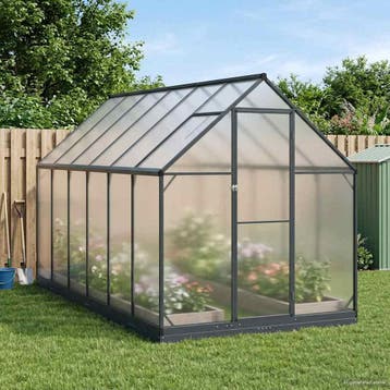 vidaXL Tuin Serre 183,5 x 363,5 x 207 cm, Verzenden