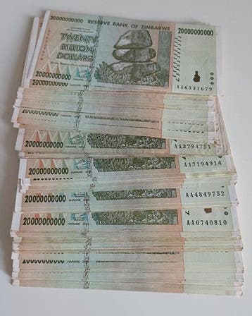 Zimbabwe. - 100 x 20 Billion Dollars - 2008 - Pick 86 (Sans