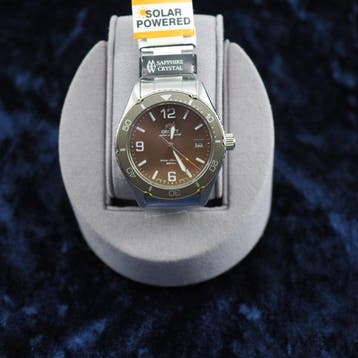 Orient - ORIENT Mako Solar Powered Diver Style Cocoa Brown