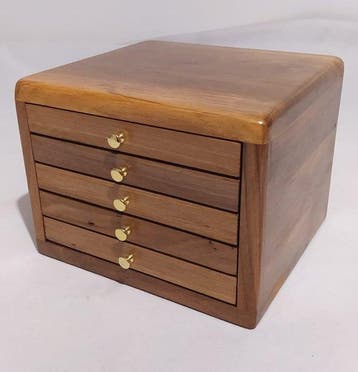 Ensemble de bureau - Bois - Noyer