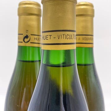 1989 Domaine Huet Vouvray, Cuvee Constance - Loire - 3 Halve, Nieuw