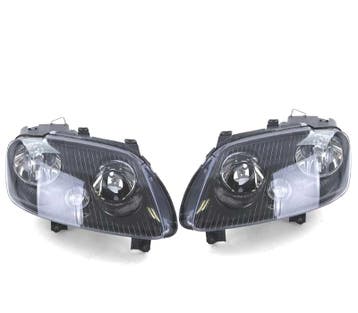 Phares Pour Volkswagen Vw Touran 03-06 Caddy 04-10 Noir, Verzenden