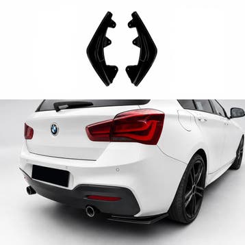 Achterbumper splitter canards | geschikt voor BMW | 1-serie, Verzenden