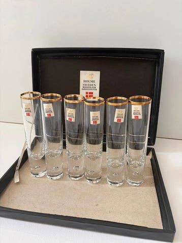 Drinkset - Glas, Antiek en Kunst