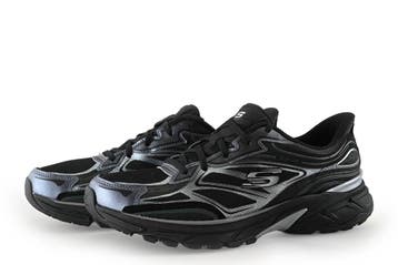 Skechers Sportschoenen in maat 40 Zwart, Skechers, Verzenden, Zo goed als nieuw, Sportschoenen