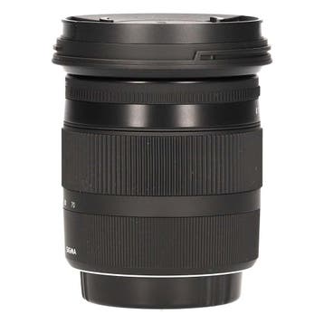 Sigma 17-70mm F/2.8-4 DC OS HSM (Canon) met garantie, Ophalen of Verzenden, Gebruikt