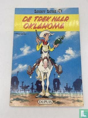 Lucky Luke - De trek naar Oklahoma - 1960, Livres, BD, Envoi