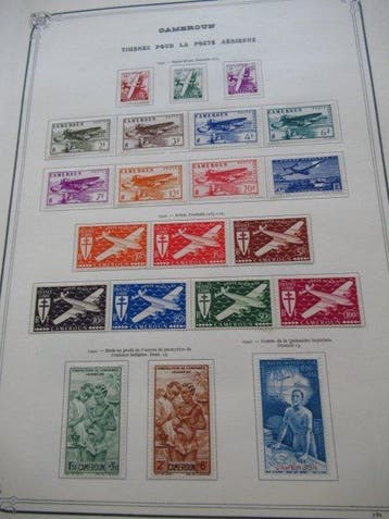 Kameroen - Einde van de catalogus, prachtige verzameling
