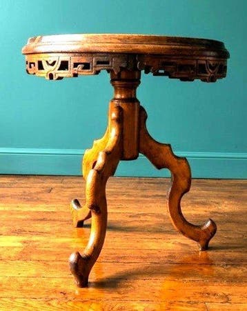 Salontafel - hout , marmer