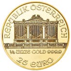 1/4 oz - Goud .999 - Goldmünze Wiener Philharmoniker Random