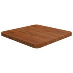 vidaXL Tafelblad vierkant 40x40x2,5cm behandeld eiken, Verzenden