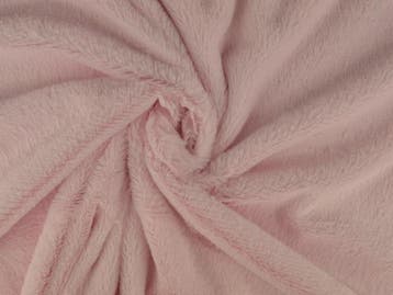 10 meter zachte bont - baby roze - Pluche stoffen, Verzenden, 120 cm of meer, Roze, Polyester