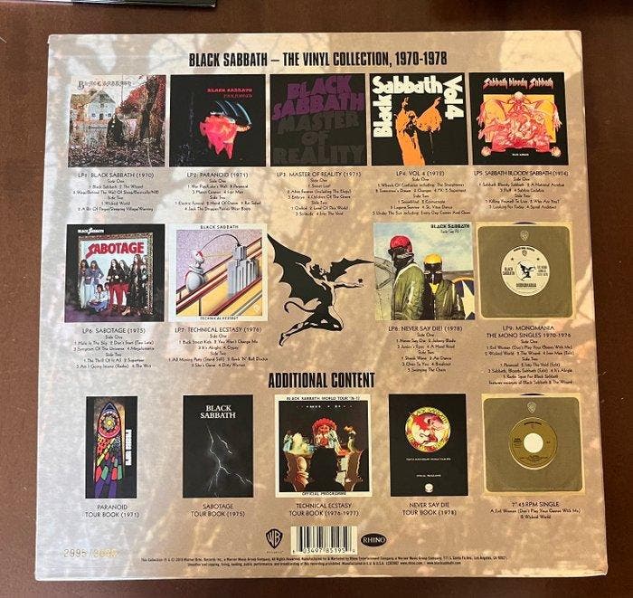 Black Sabbath - Black Sabbath The Vinyl Collection 1970-1978, Cd's en Dvd's, Vinyl Singles