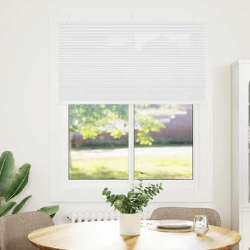 vidaXL Plissé rolgordijn 110x100cm stofbreedte 109,4cm, Verzenden