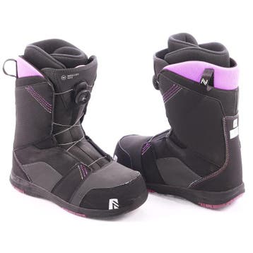 40,5 snowboard schoenen NIDECKER MAYA BOA, black/purple (TOP, Verzenden