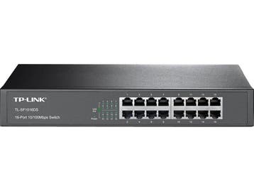 TP-Link TL-SF1016DS - Netwerk Switch - 16 Poorten -, Verzenden, Nieuw