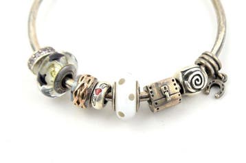 Zonder minimumprijs - Pandora - Armband 925 sterling zilver, Handtassen en Accessoires, Nieuw