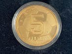 Pays-Bas. 5 Gulden 2000 EK Voetbal (Proof) met groot en