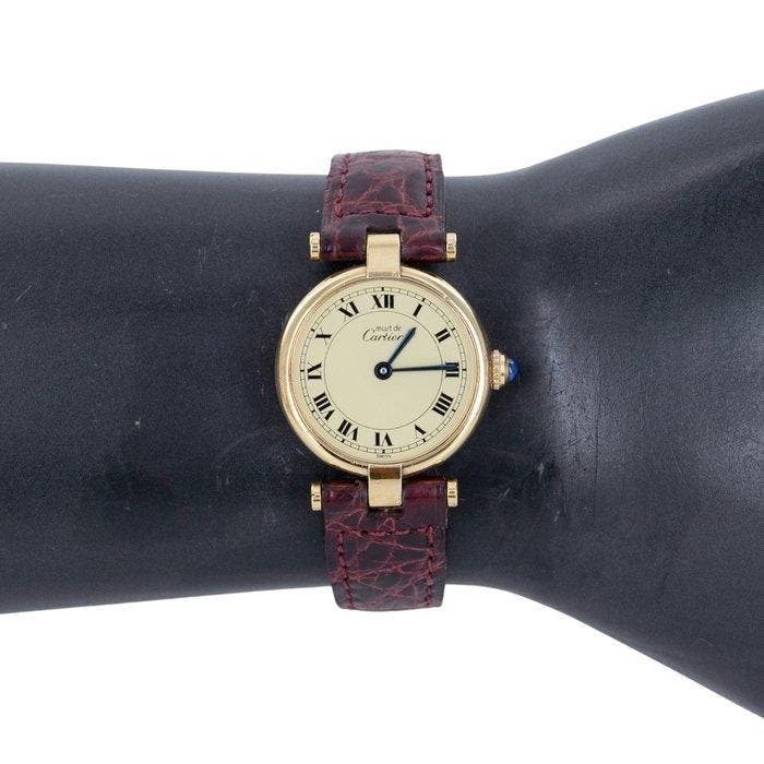 Cartier - Must de Cartier Vendome - Sans prix de réserve -, Handtassen en Accessoires, Horloges | Heren