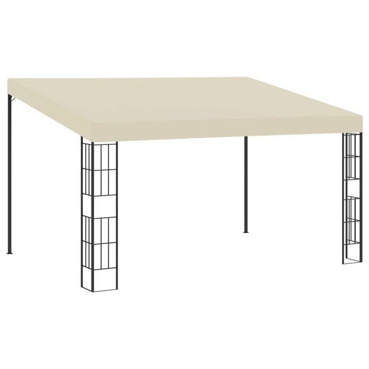 vidaXL Wandprieel 3x4 m stof crèmekleurig, Tuin en Terras, Partytenten, Nieuw, Verzenden