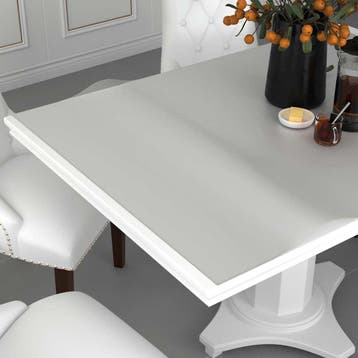 vidaXL Tafelbeschermer 80x80 cm 1,6 mm PVC mat, Verzenden