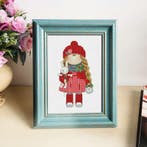 Meisje Dochter Borduurset 14CT op Wit Borduurstof KT4008, Verzenden, Nieuw