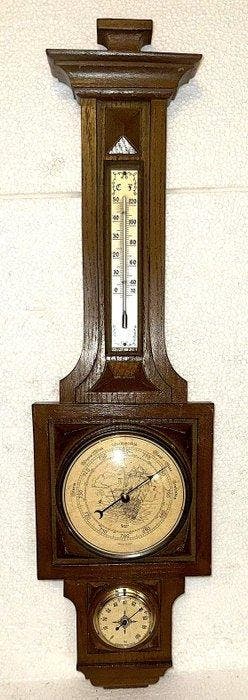 Collectie Europese wandweerstations en barometers – 4 stuks, Antiek en Kunst, Curiosa en Brocante