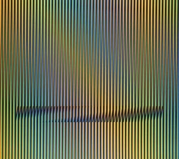 Carlos Cruz-Diez (1923-2019) - Caura-1, Antiek en Kunst