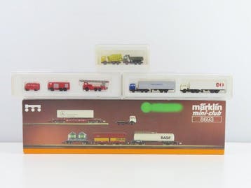Märklin Z - 8916/8917/8918/8693 - Modeltreinvoertuigen (4) -, Nieuw