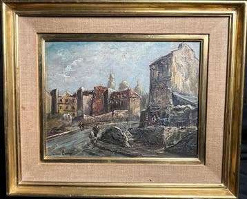 Raymond Besse (1899-1969) - Rue St Vincent View Montmartre