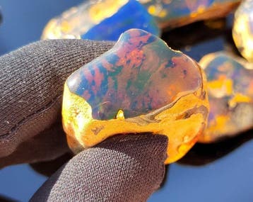 Blauwe Amber - Hoge Kwaliteit!- 64 g